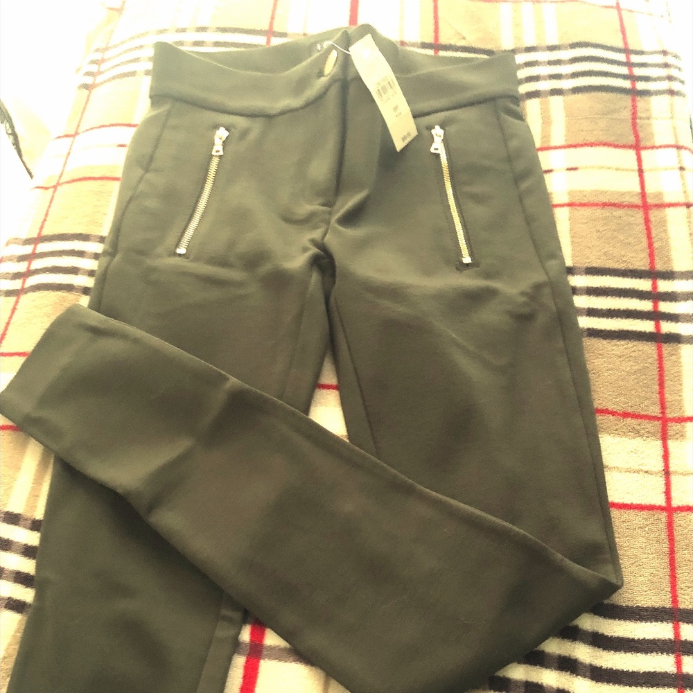 New Loft Olive Leggings/Slacks